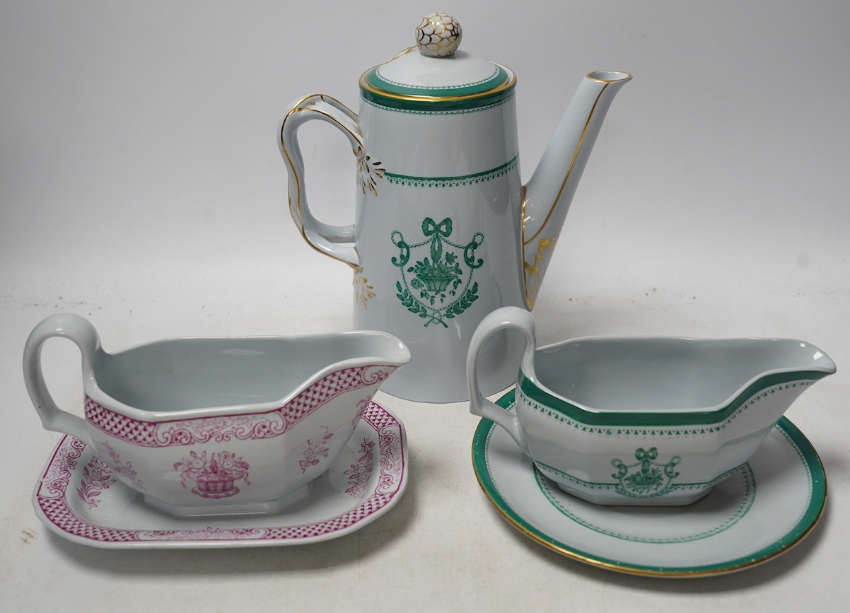 A collection of various part sets of Spode dinner and tea ware. Condition - fair